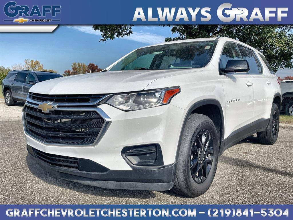 used 2020 Chevrolet Traverse car, priced at $17,600