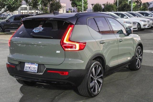 used 2021 Volvo XC40 Recharge Pure Electric car, priced at $31,900