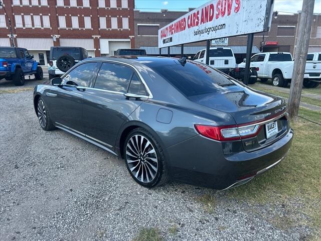 used 2019 Lincoln Continental car, priced at $26,900