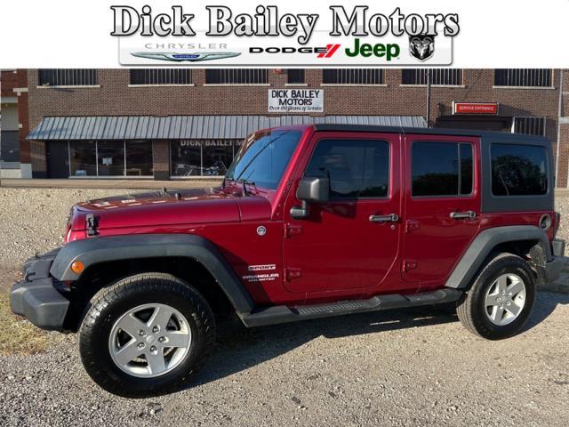 used 2013 Jeep Wrangler Unlimited car, priced at $12,900
