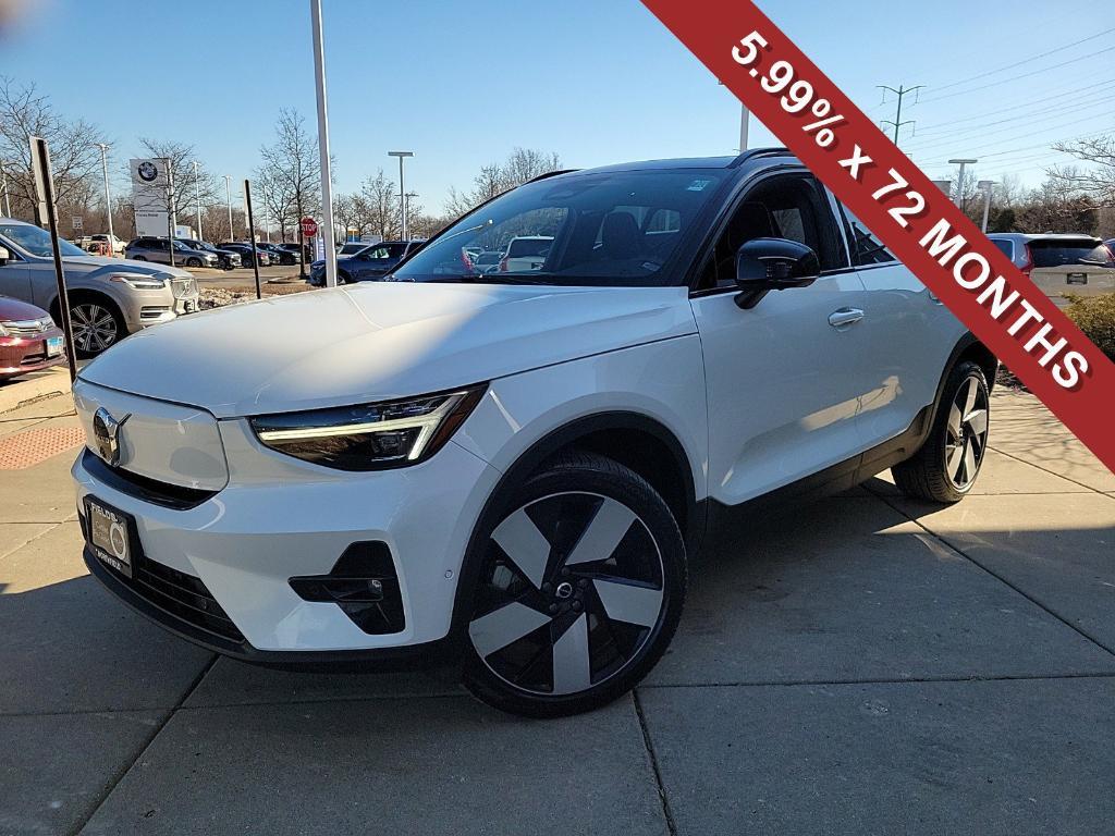 used 2024 Volvo XC40 Recharge Pure Electric car, priced at $41,389