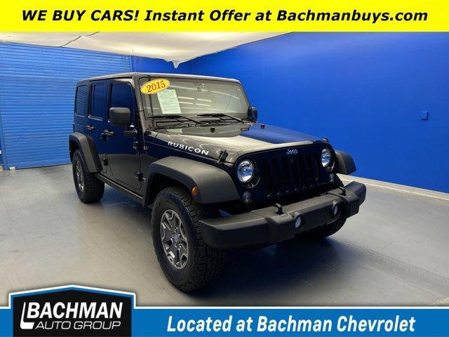 used 2015 Jeep Wrangler Unlimited car, priced at $25,260