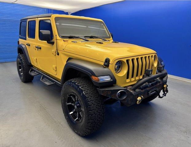 used 2021 Jeep Wrangler Unlimited car, priced at $28,837