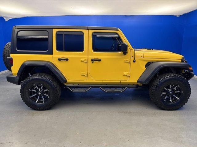 used 2021 Jeep Wrangler Unlimited car, priced at $28,837
