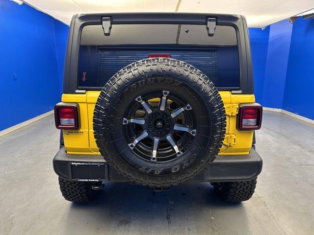 used 2021 Jeep Wrangler Unlimited car, priced at $28,837