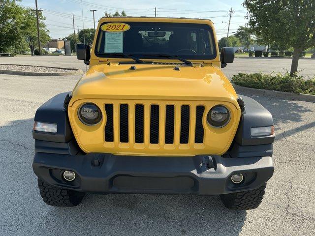 used 2021 Jeep Wrangler Unlimited car, priced at $28,325