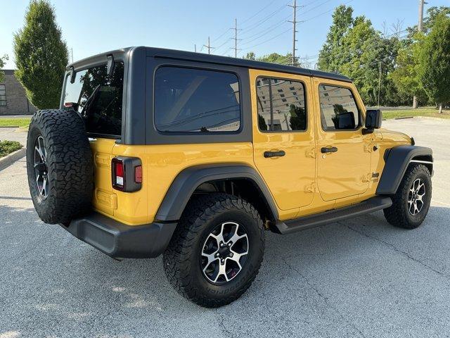 used 2021 Jeep Wrangler Unlimited car, priced at $28,325
