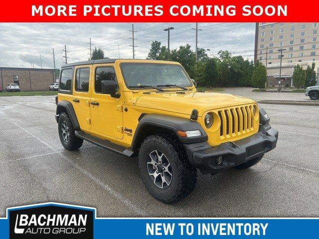 used 2021 Jeep Wrangler Unlimited car, priced at $29,995
