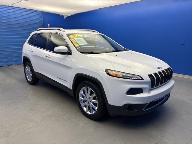 used 2015 Jeep Cherokee car, priced at $12,580