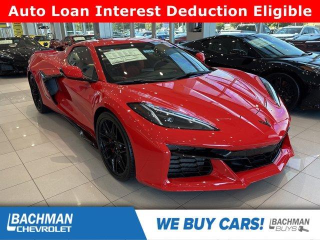 new 2025 Chevrolet Corvette car, priced at $130,139