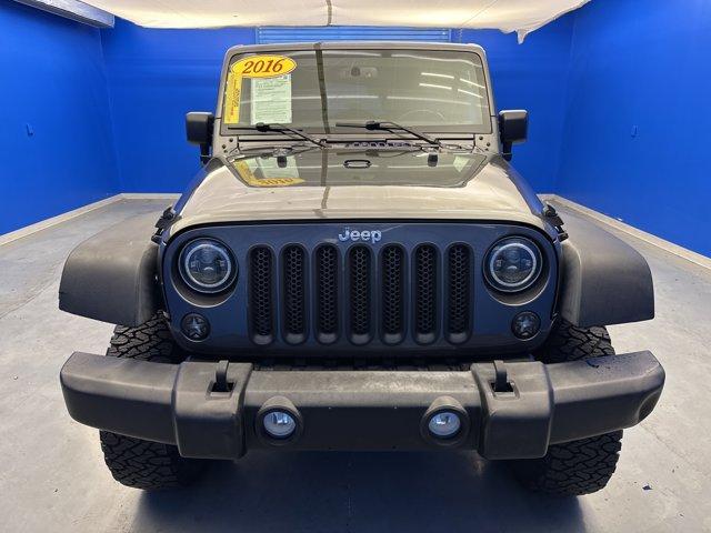 used 2016 Jeep Wrangler Unlimited car, priced at $15,890