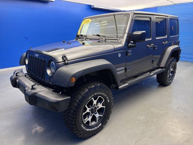 used 2016 Jeep Wrangler Unlimited car, priced at $15,890