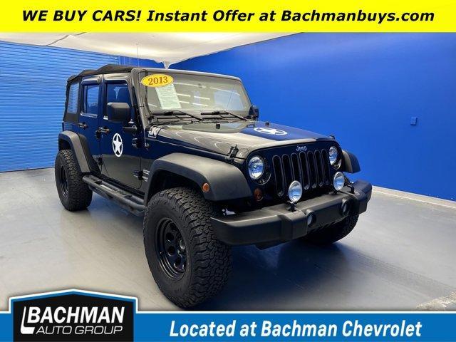 used 2013 Jeep Wrangler Unlimited car, priced at $18,722