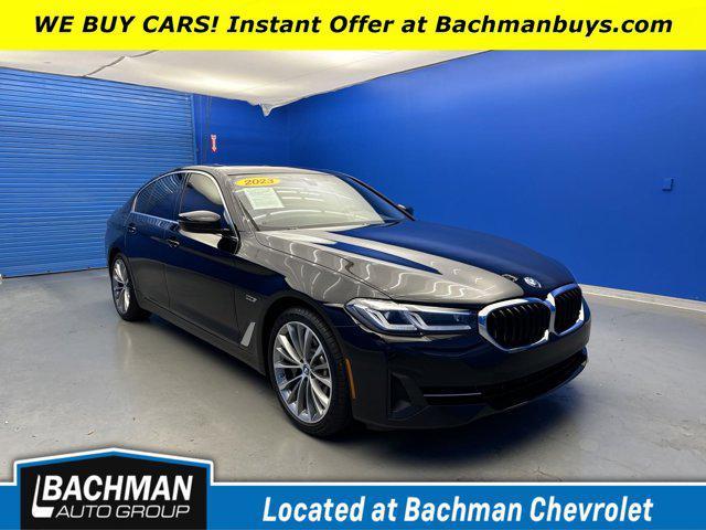 used 2023 BMW 530e car, priced at $37,934