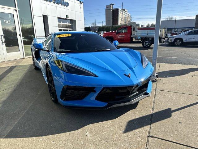 used 2024 Chevrolet Corvette car, priced at $77,450