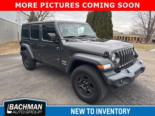 used 2018 Jeep Wrangler Unlimited car, priced at $20,995