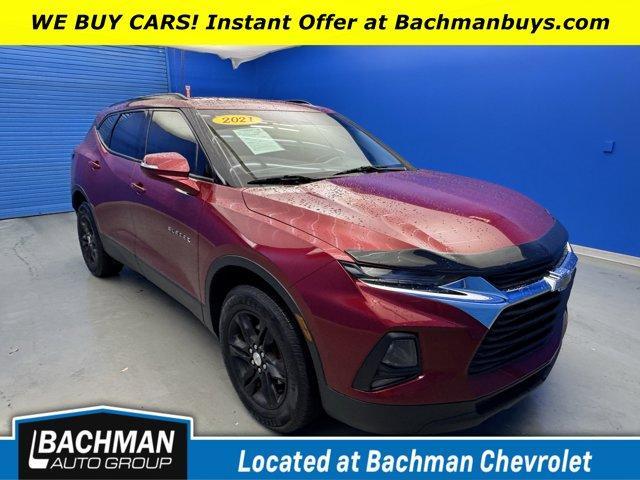 used 2021 Chevrolet Blazer car, priced at $17,943