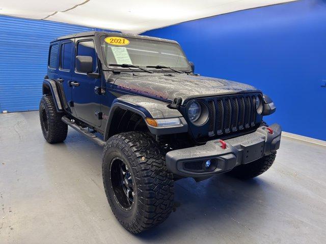 used 2021 Jeep Wrangler Unlimited car, priced at $36,912