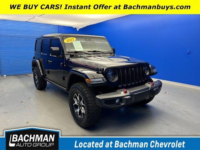 used 2021 Jeep Wrangler Unlimited car, priced at $39,612