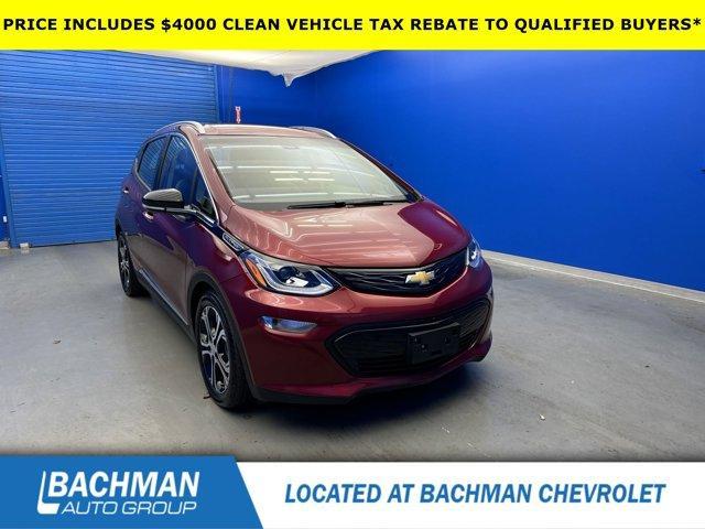 used 2021 Chevrolet Bolt EV car, priced at $15,500