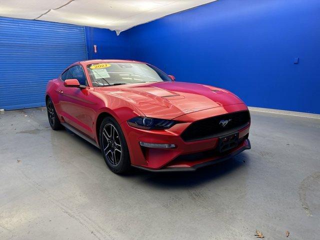 used 2021 Ford Mustang car, priced at $24,603