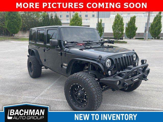 used 2015 Jeep Wrangler Unlimited car, priced at $18,890