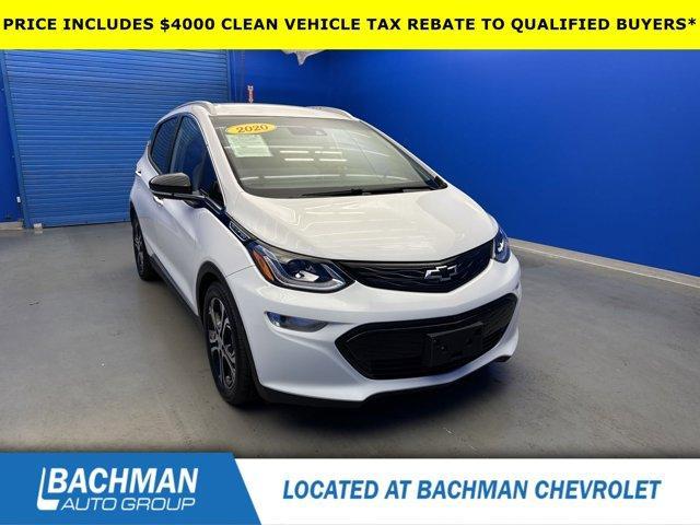 used 2020 Chevrolet Bolt EV car, priced at $14,500