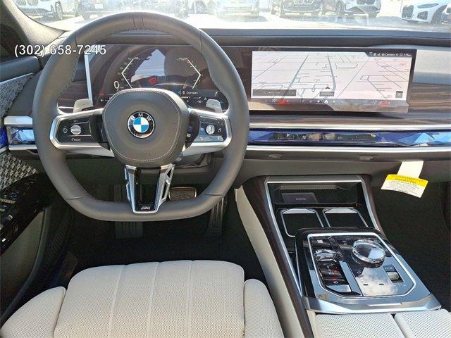 new 2025 BMW 740 car, priced at $113,150