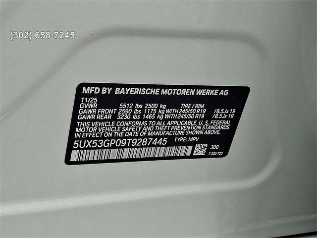 new 2026 BMW X3 car, priced at $56,025