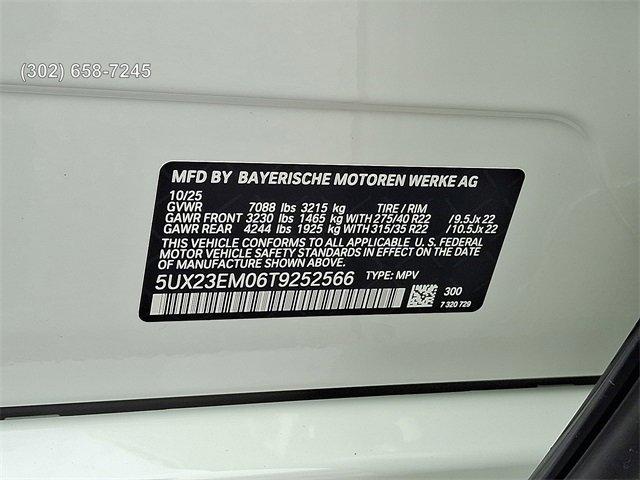 new 2026 BMW X7 car, priced at $100,225