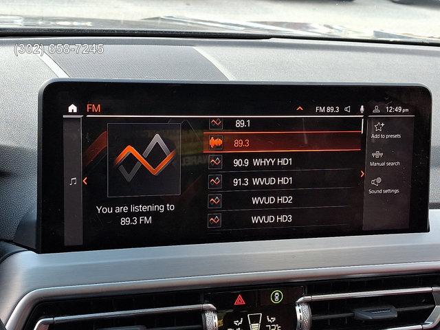 used 2023 BMW X3 car, priced at $36,990