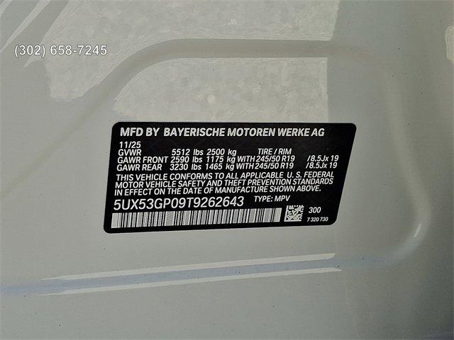 new 2026 BMW X3 car, priced at $56,675