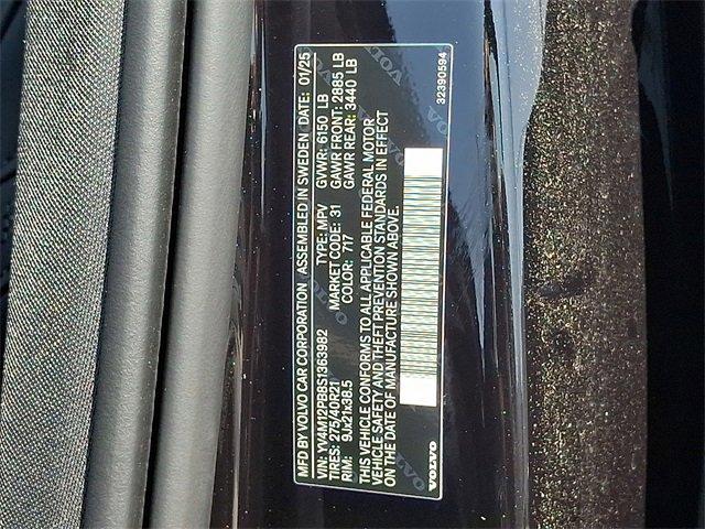 new 2025 Volvo XC90 car, priced at $65,945