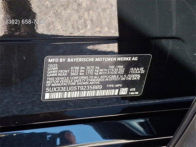 new 2026 BMW X5 car, priced at $109,275