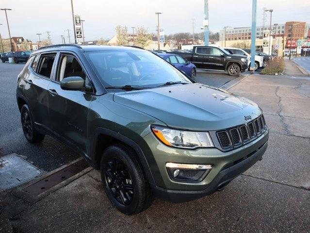 used 2021 Jeep Compass car, priced at $19,895