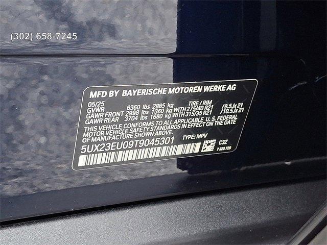 new 2026 BMW X5 car, priced at $81,825