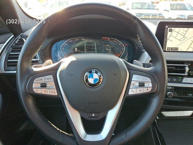 used 2023 BMW X3 car, priced at $38,990