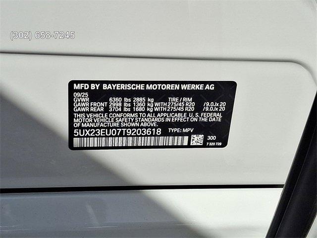 new 2026 BMW X5 car, priced at $81,475