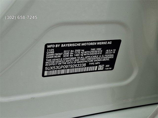 new 2026 BMW X3 car, priced at $56,675