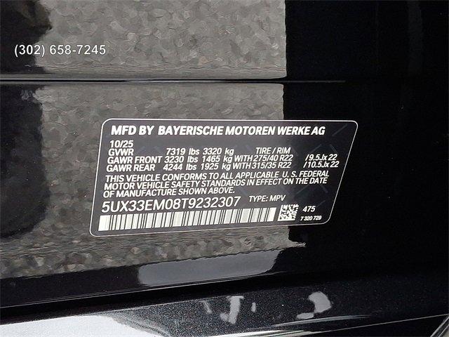 new 2026 BMW X7 car, priced at $123,275