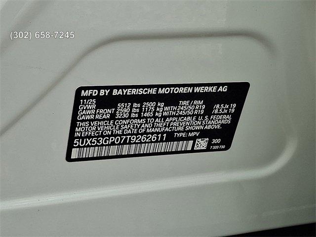 new 2026 BMW X3 car, priced at $54,525