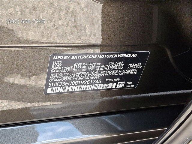 new 2026 BMW X5 car, priced at $109,575