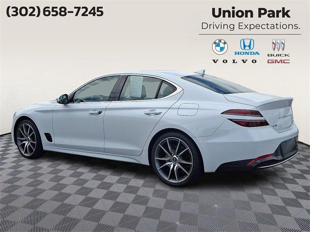 used 2023 Genesis G70 car, priced at $26,595