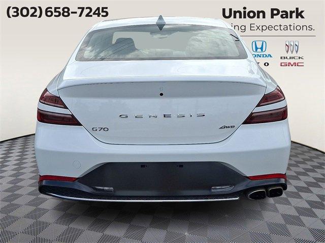 used 2023 Genesis G70 car, priced at $26,595