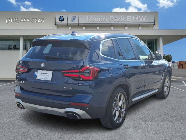 used 2022 BMW X3 car, priced at $32,990