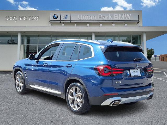 used 2022 BMW X3 car, priced at $35,590