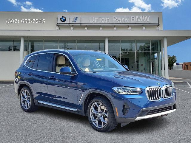 used 2022 BMW X3 car, priced at $35,590