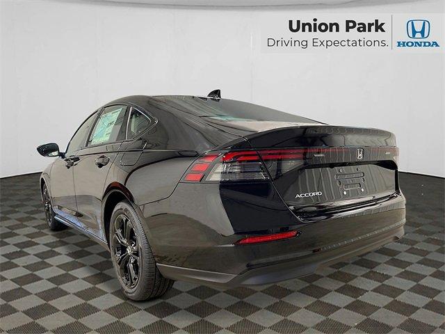 new 2025 Honda Accord car, priced at $31,755