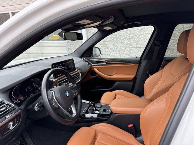 used 2022 BMW X3 car, priced at $37,990