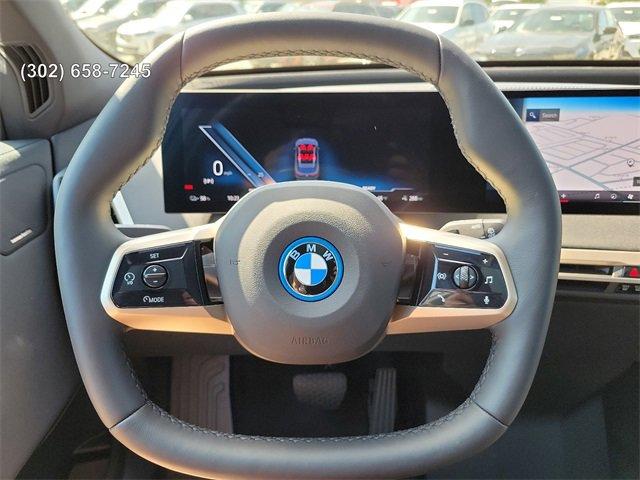 new 2025 BMW iX car, priced at $98,970